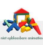 niet opblaasbare animaties